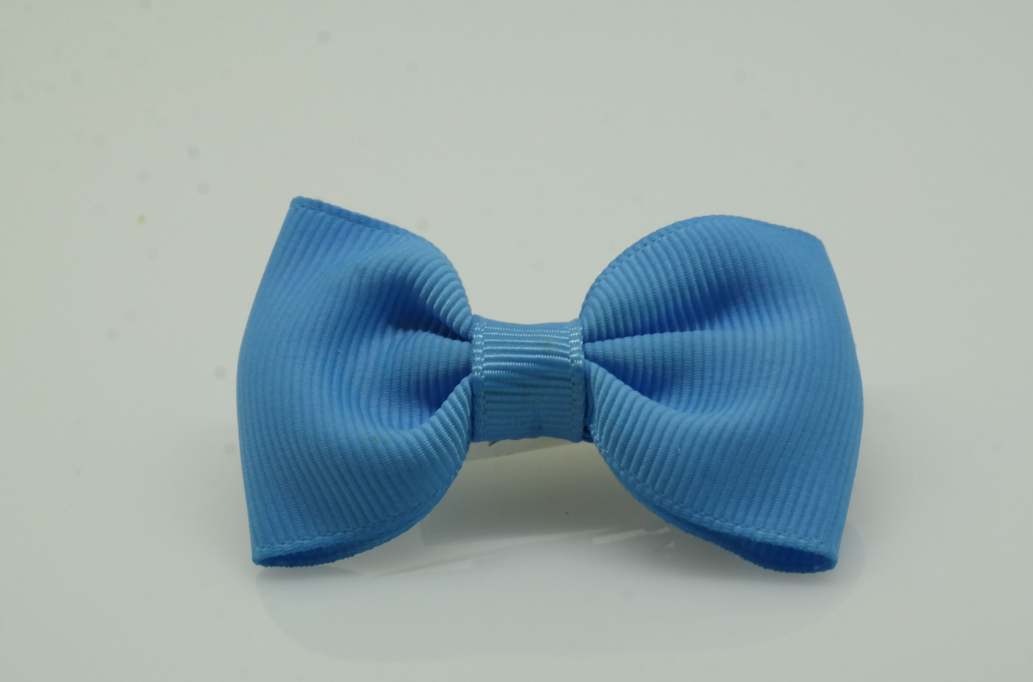 Itty bitty tuxedo hair Bow with colors  Copen